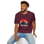 Papa Bear Unisex Softstyle T-Shirt