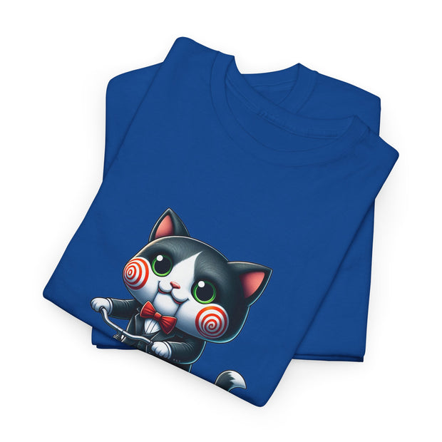 Horror Movie Cats Unisex Heavy Cotton Tee