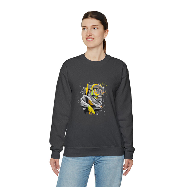 Rose Unisex Heavy Blend™ Crewneck Sweatshirt