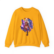 Anime Female Demon Unisex Heavy Blend™ Crewneck Sweatshirt