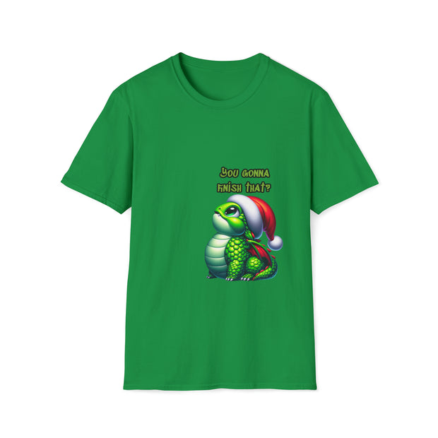 Christmas Dragon Unisex Softstyle T-Shirt