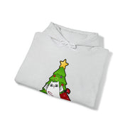 Christmas cat Unisex Heavy Blend™ Hooded Sweatshirt