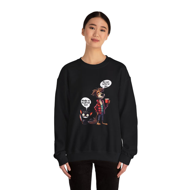They Eat What Unisex Heavy Blend™ Crewneck Sweatshirt