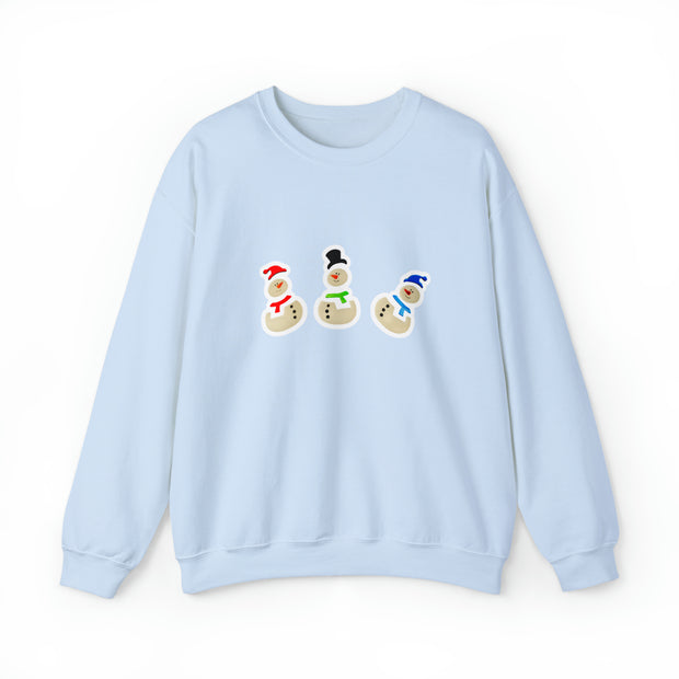 Snowmen Unisex Heavy Blend™ Crewneck Sweatshirt