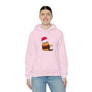 Christmas cat Unisex Heavy Blend™ Hooded Sweatshirt