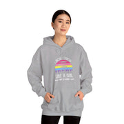 I Know I Throw Like A Girl Unisex Heavy Blend™ Hooded Sweatshirt