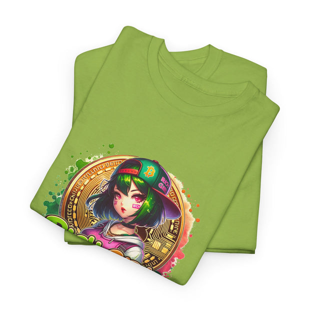 Graffiti Anime Girls Unisex Heavy Cotton Tee