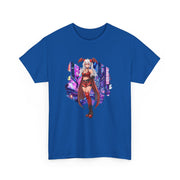 Anime Female Demon Unisex Heavy Cotton Tee
