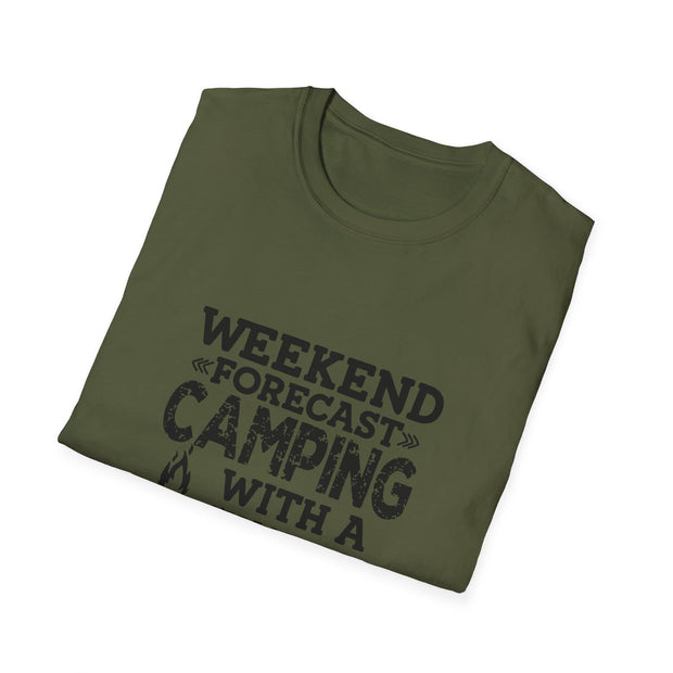 Weekend Forecast Unisex Softstyle T-Shirt