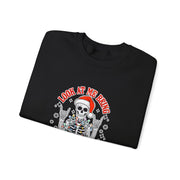 Festive Skeleton Unisex Heavy Blend™ Crewneck Sweatshirt