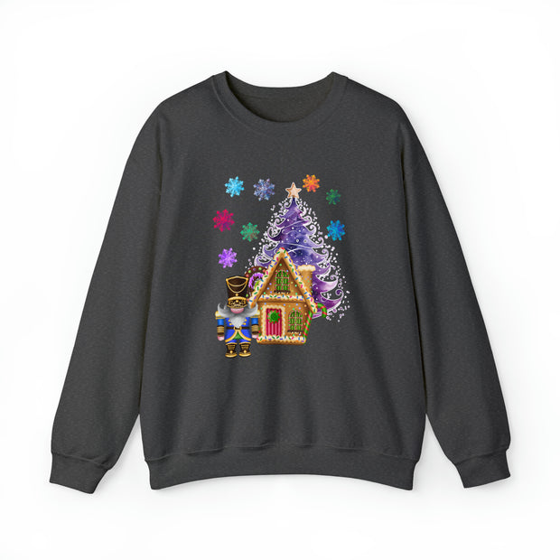 Gnome Nutcracker Unisex Heavy Blend™ Crewneck Sweatshirt