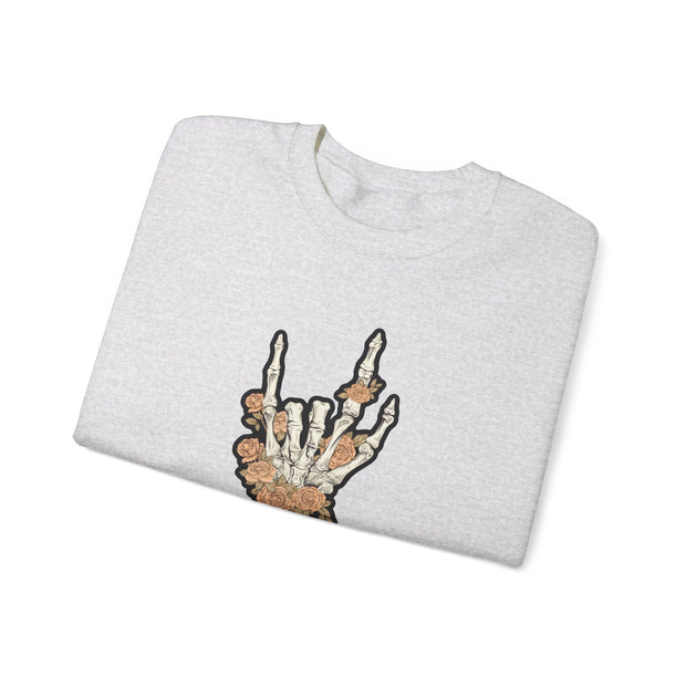 Rockin this Mom Life Unisex Heavy Blend™ Crewneck Sweatshirt