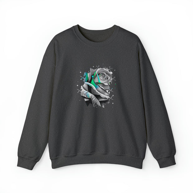 Rose Unisex Heavy Blend™ Crewneck Sweatshirt