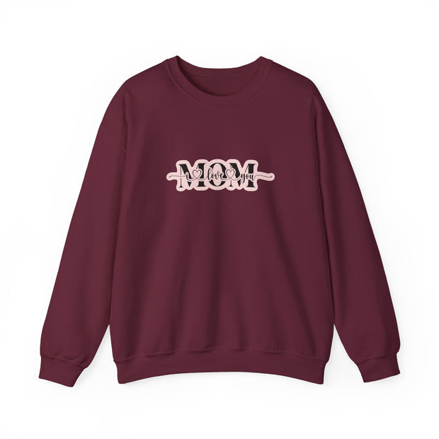 I Love You Mom Unisex Heavy Blend™ Crewneck Sweatshirt