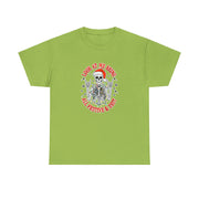 Festive Skeleton Unisex Heavy Cotton Tee