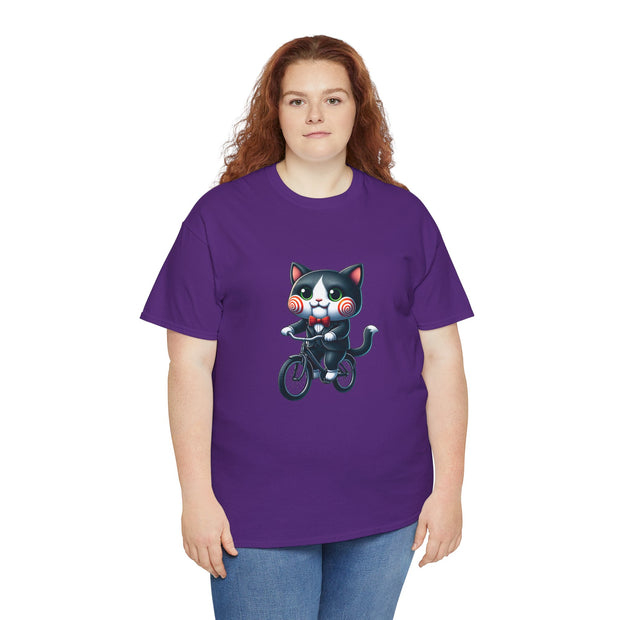 Horror Movie Cats Unisex Heavy Cotton Tee