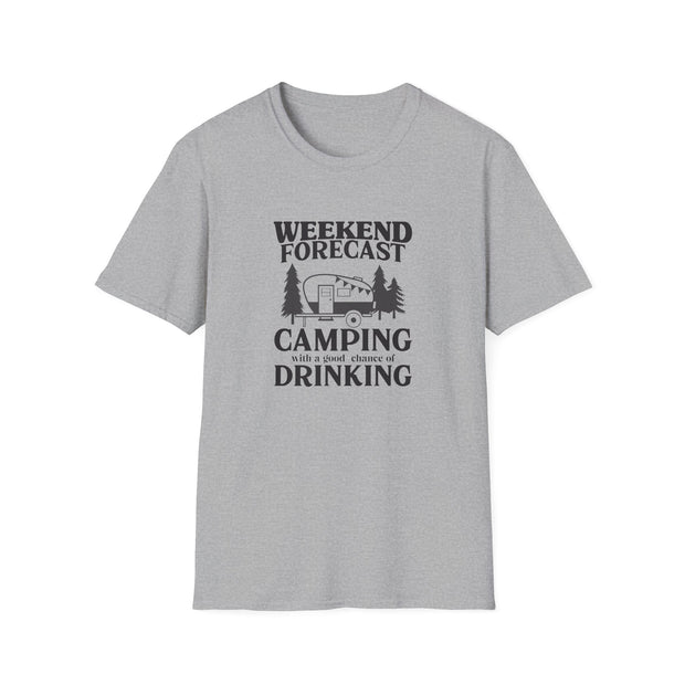 Weekend Forecast Unisex Softstyle T-Shirt