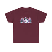 Pastel Snowman Unisex Heavy Cotton Tee