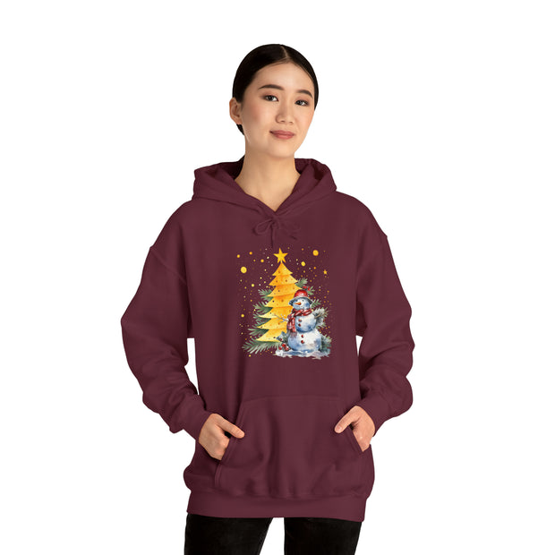 Snowman Unisex Heavy Blend™ Hooded Sweatshirt