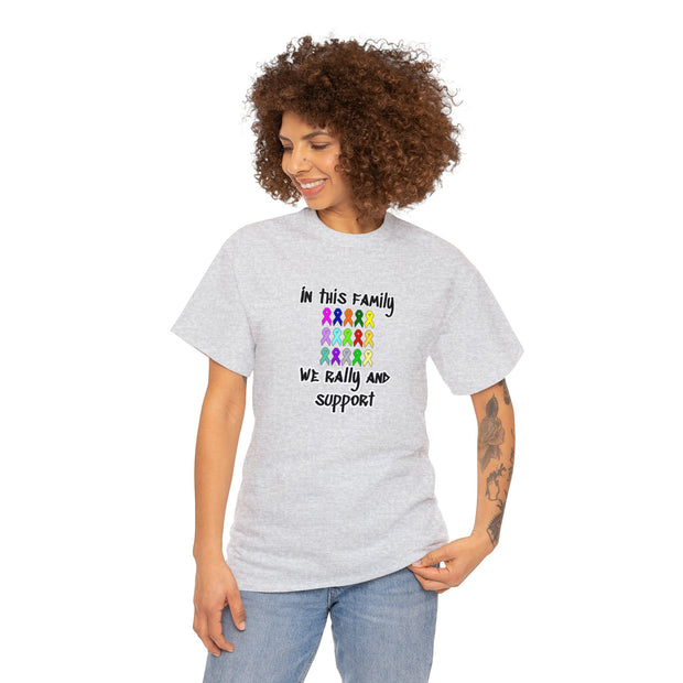 Cancer Support Unisex Heavy Cotton Tee