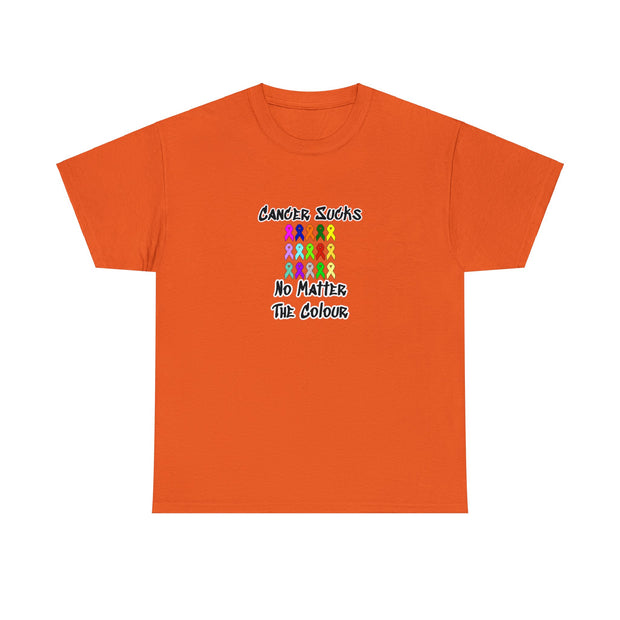 Cancer Sucks Unisex Heavy Cotton Tee