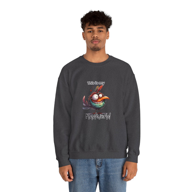 This is My Mad World Unisex Heavy Blend™ Crewneck Sweatshirt