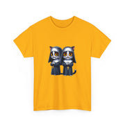 Horror Movie Cats Unisex Heavy Cotton Tee