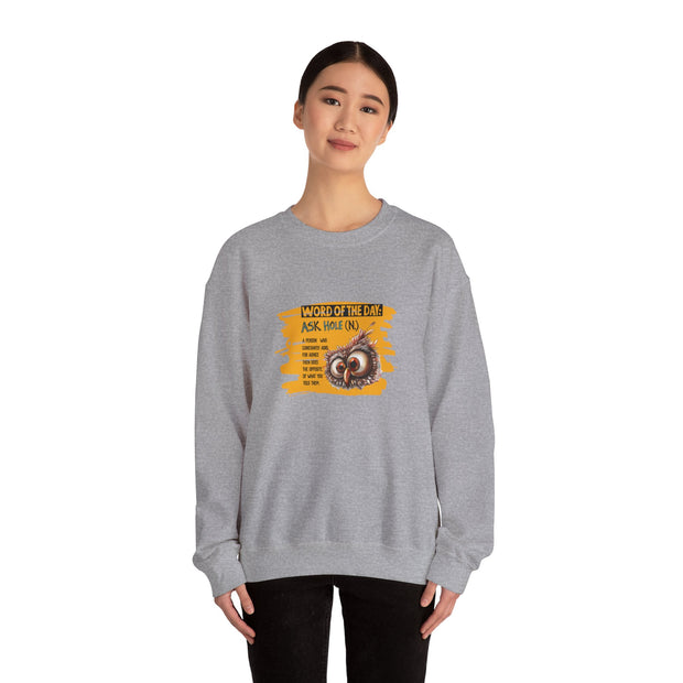 Word of the Day Unisex Heavy Blend™ Crewneck Sweatshirt