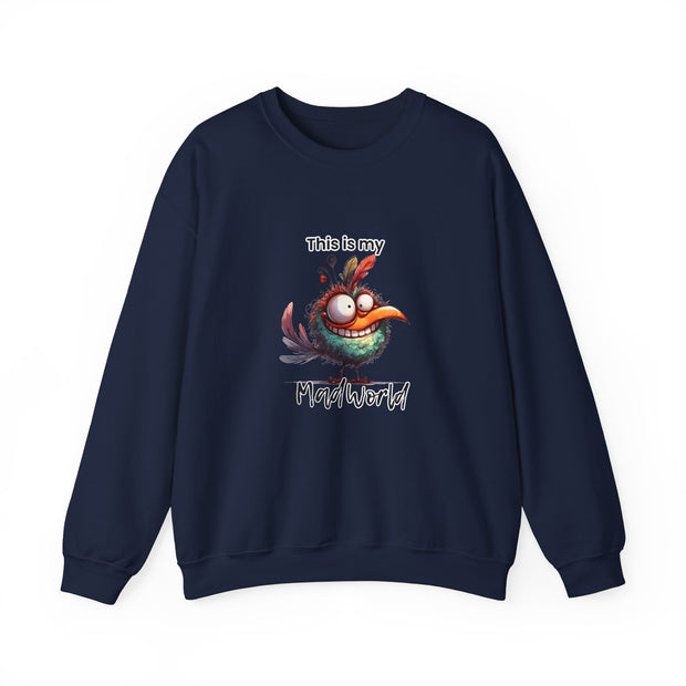 This is My Mad World Unisex Heavy Blend™ Crewneck Sweatshirt