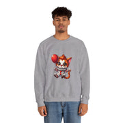 Horror Movie Cats Unisex Heavy Blend™ Crewneck Sweatshirt