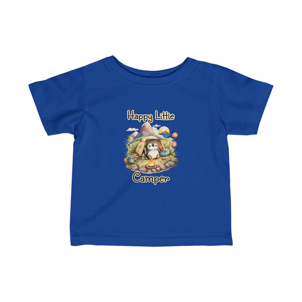 Happy Little Camper Infant Fine Jersey Tee