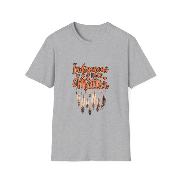 Indigenous Lives Matter Unisex Softstyle T-Shirt