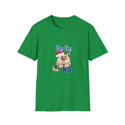 Christmas cat Unisex Softstyle T-Shirt