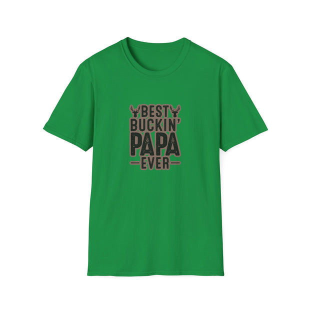 Best Papa Unisex Softstyle T-Shirt
