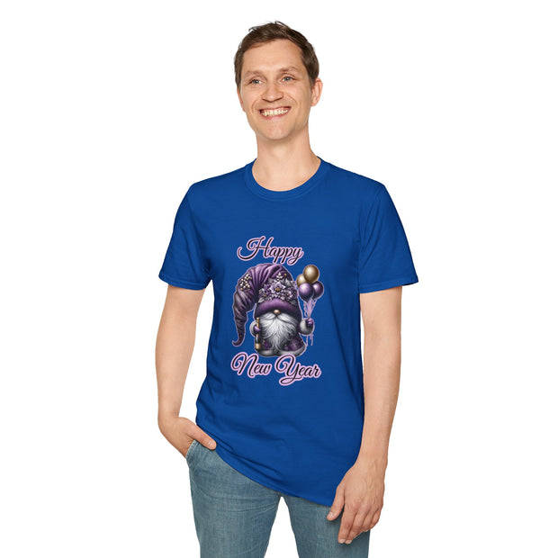 Gnome New Year Unisex Softstyle T-Shirt