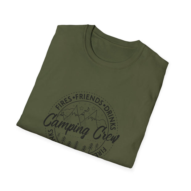 Camping Crew Unisex Softstyle T-Shirt