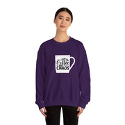 Coffee and Chaos Unisex Heavy Blend™ Crewneck Sweatshirt