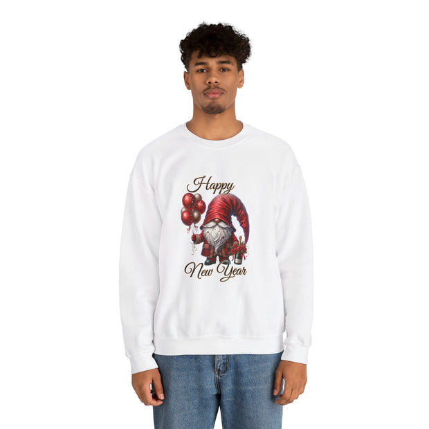 Gnome New Year Unisex Heavy Blend™ Crewneck Sweatshirt
