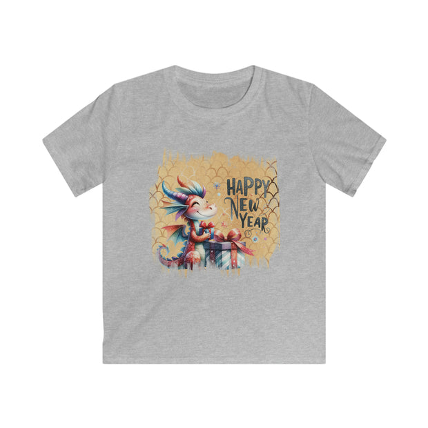 New Year Dragon Kids Softstyle Tee