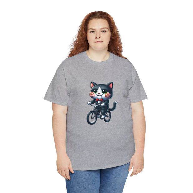 Horror Movie Cats Unisex Heavy Cotton Tee