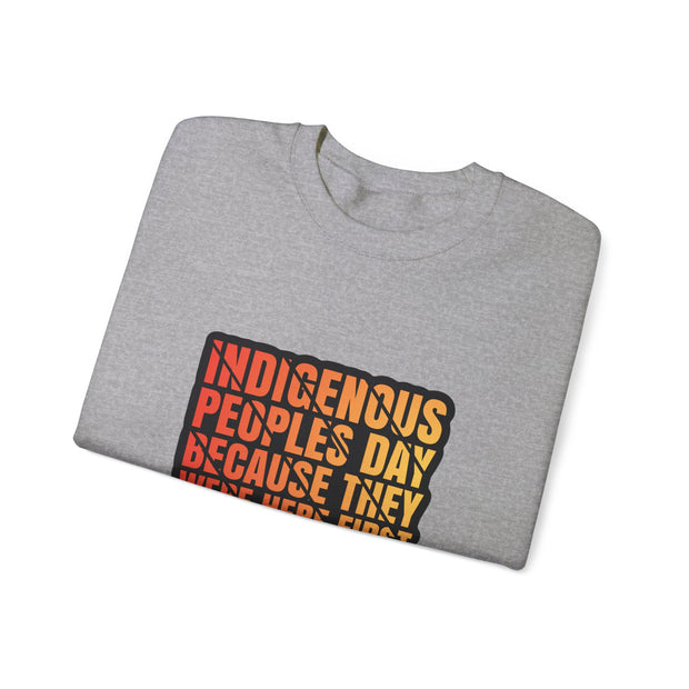 Indigenous Peoples Day Unisex Heavy Blend™ Crewneck Sweatshirt