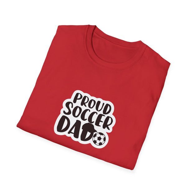 Proud Soccer Dad Unisex Softstyle T-Shirt