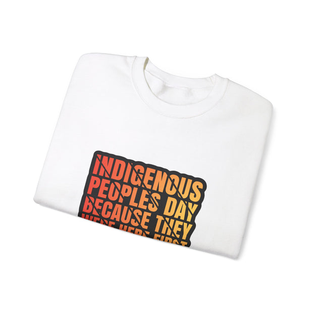 Indigenous Peoples Day Unisex Heavy Blend™ Crewneck Sweatshirt