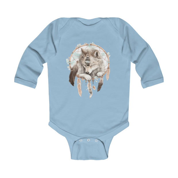 Baby Wolf Infant Long Sleeve Bodysuit