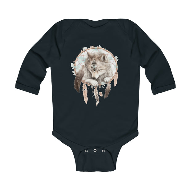 Baby Wolf Infant Long Sleeve Bodysuit