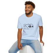 Peace Love Camping Unisex Softstyle T-Shirt