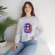 Graffiti Anime Girls Unisex Heavy Blend™ Crewneck Sweatshirt