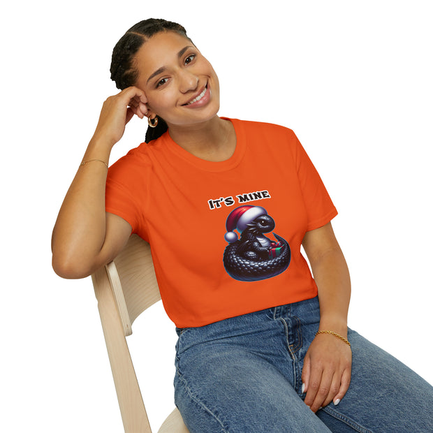 Christmas dragon Unisex Softstyle T-Shirt