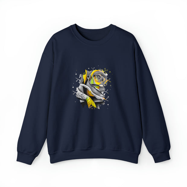 Rose Unisex Heavy Blend™ Crewneck Sweatshirt