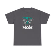 I Wear Teal Unisex Heavy Cotton Tee